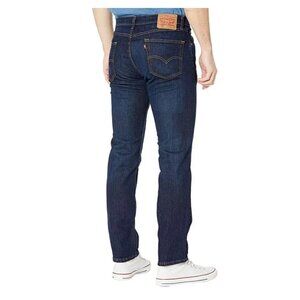 Levi's 505 Jeans Men's 35x30 Blue Denim Stretch Straight Thigh Room Eco Ease NEW